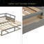 Lit de jour en bois avec lit gigogne et deux tiroirs de rangement, lit de jour extensible, canapé-lit pour le salon de la chambre à coucher-780615923