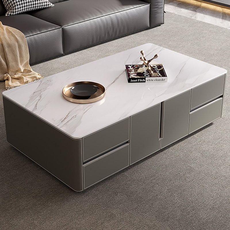 Table basse simple, H 16,5 po x L 59,1 po x l 31,5 po, Noir