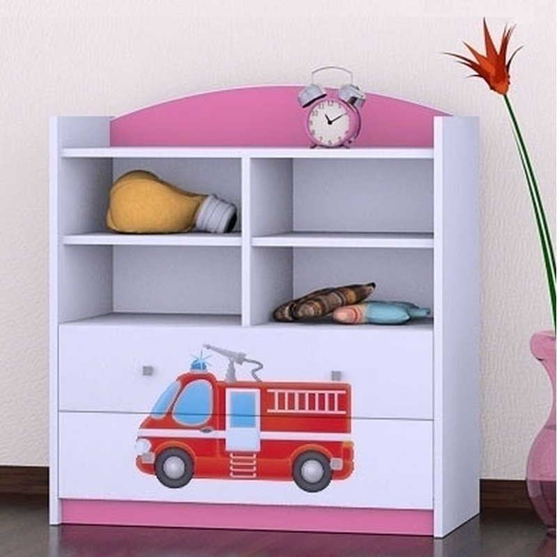 India 96cm H X 86cm W Kids Cube, Pink