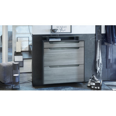 Afjol 16 Pair Shoe Storage Cabinet