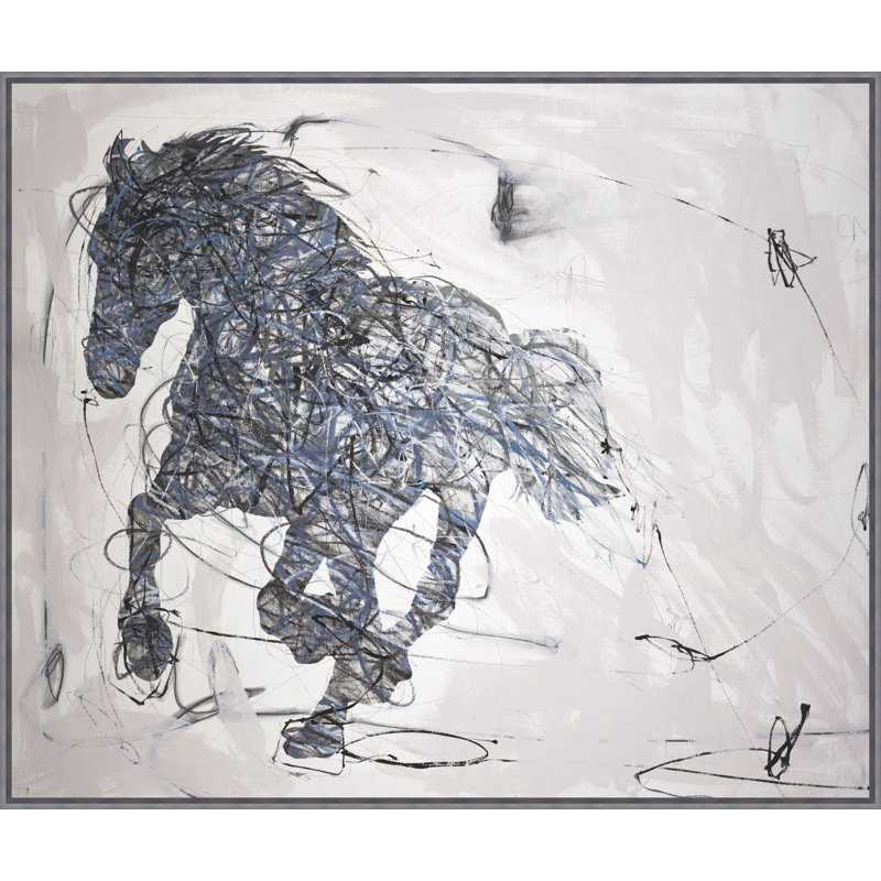 Dark Horse 1 Print, 26.25" H x 31.25" W