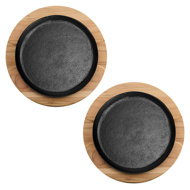 Tramontina BBQ Churrasco Sizzler 2 Piece Platter Set