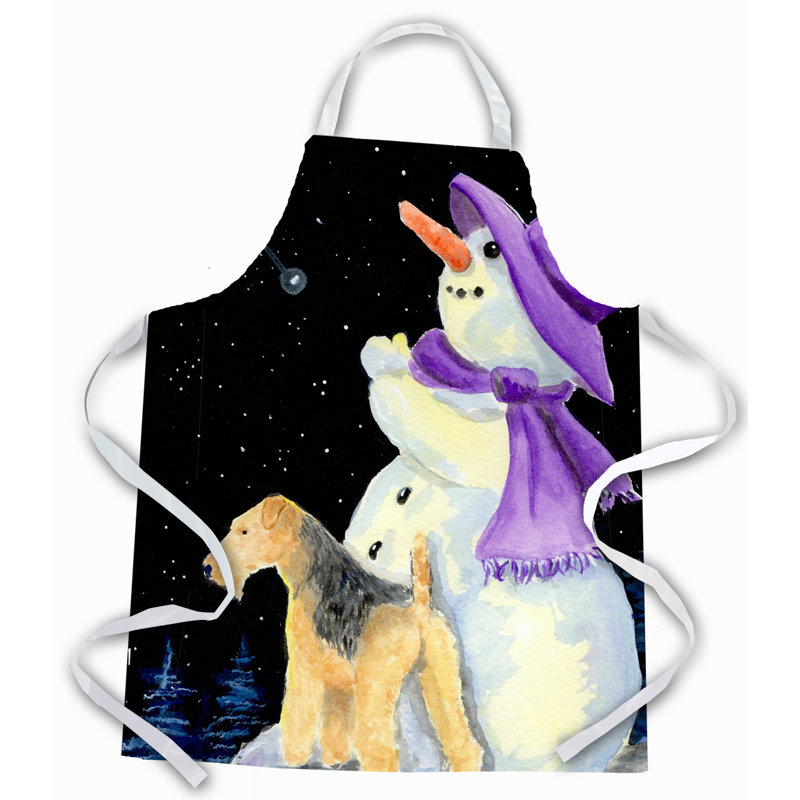 Christmas No Pattern Bib Apron