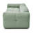 Modern Upholstered Sofa With Elegantly Rounded Arms, Designed As True Showpiece-663587012