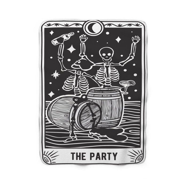  Couverture The Tarot Card, L 60 po x L 80 po