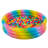 Intex 58449EP Rainbow Ombre 3 Ring Round Inflatable Kids Outdoor Swimming Pool