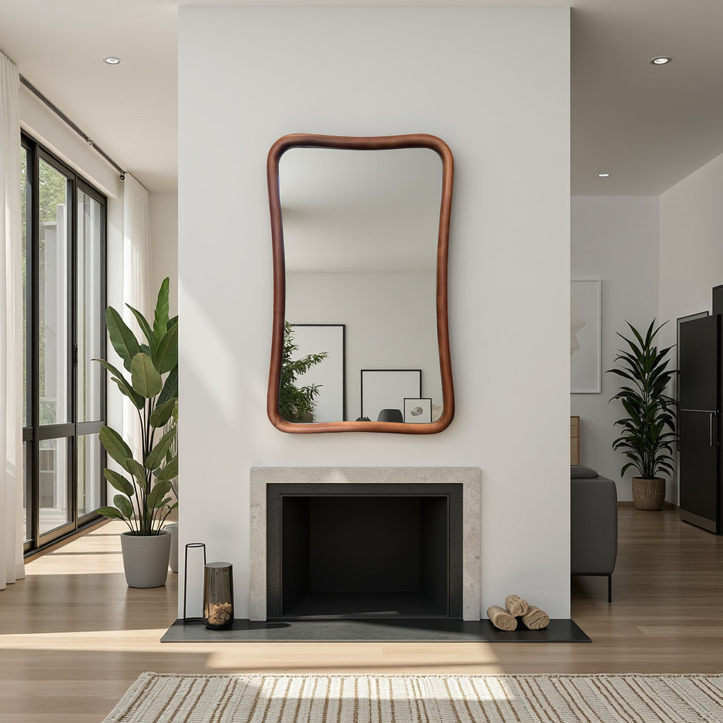 Waveform Rectangular Mirror
