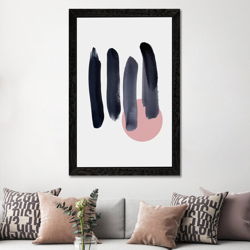 Mareike Bohmer - Print on Canvas, Black Floater Framed, 66.04 cm H x 45.72 cm W