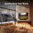 50" 3-Sided Smart Electric Fireplace Insert with Alexa & App Control, Realistic Flame & Crackling Sound, 15 Flame Colors, 5300 BTU Recessed or Wall-Mounted Fireplace
