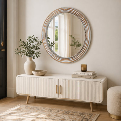 Miroir mural rustique