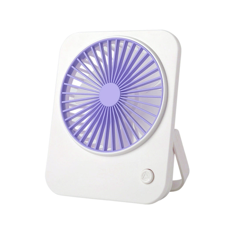Mini-ventilateur de bureau à batterie kbndieu, Purple