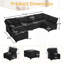 Canapé modulaire modulaire, canapé modulaire en U avec méridienne réversible, canapé modulaire, canapé confortable-1483678292