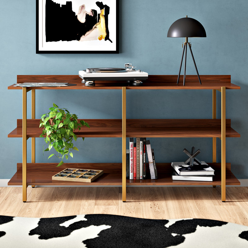 Osha 81cm H x 152cm W Steel Etagere Bookcase