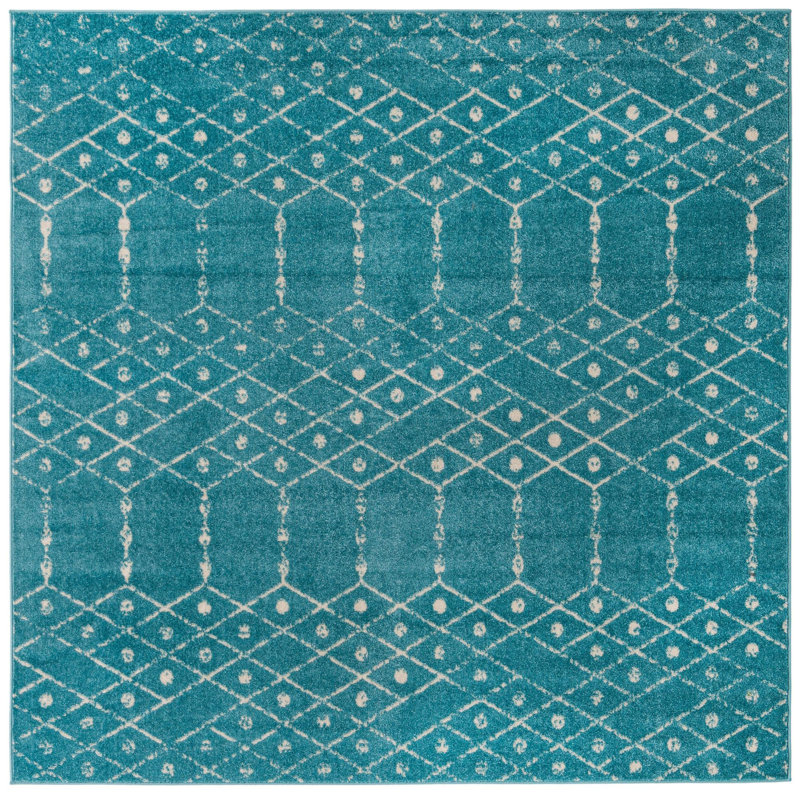 Brissa Abstract Indoor Rug, Square 7'10"