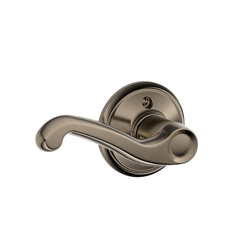 Poignée anti-rotation Flair, Gauche, Nickel antique