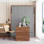 Full Size Murphy Bed With Foldable Desk-170722331