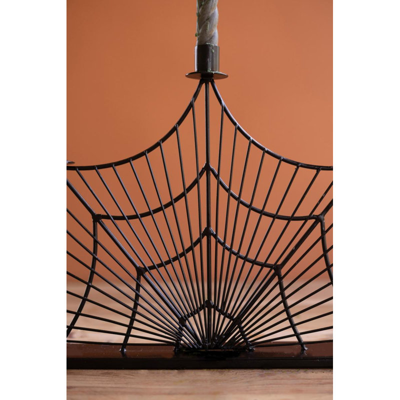 CANDELABRA WIRE HALLOWEEN SPIDER