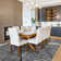 Contemporary Distressed Geometric Area Rug