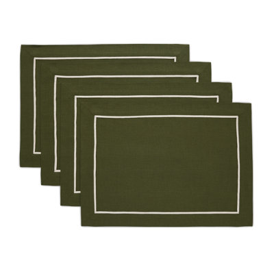 100% Pure Linen Placemats -kensington