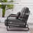 Accent Chair, Upholstered Reading Chair, Wooden Armrests Guest Chair-1836478680