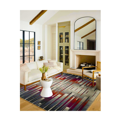 Tapis décoratif et lavable Matrix