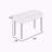 1-Piece Dining Room Use Bench Only Upholstered Design Soft Fabric Upholstered Seat Neutral Tone Bench In Black Finish Wooden With Tapered Legs Design-142120230