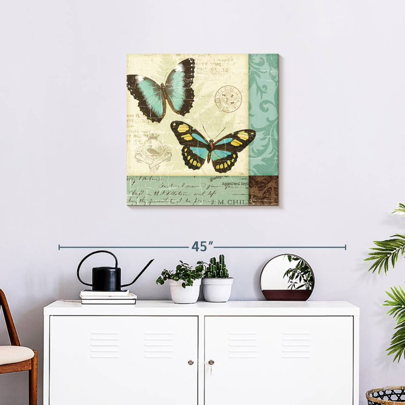 Brampt Butterfly Patchwork, 24" H x 24" W