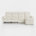 Off White Polyester Blend