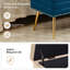 Banc de rangement en velours Carrielynn-1235242576