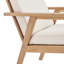 Fauteuil d'extérieur en bois de frêne Vero par Modway