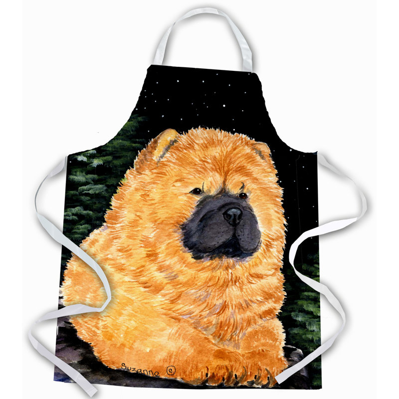 No Pattern Bib Apron