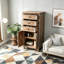Armoire de rangement en bois rustique-129684361