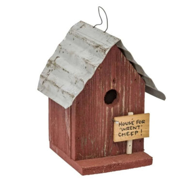 Wooden Birdhouse for Wrens & Small Birds – Handcrafted Outdoor Garden Décor This Handmade Product