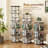 Rotating Bookshelf Tower 5 Tier, Spinning Bookcase, Revolving 360 Book Shelf Narrow Tall Bookcase, Vertical Turning Round Storage Bookshelf, Book Shelf Organizer For Bedroom, Living Room, Brown-83536504