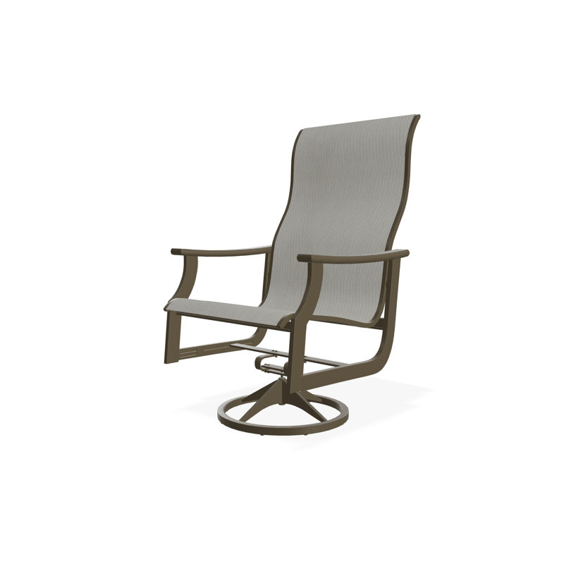 St. Catherine Polymer Outdoor Lounge Chair, Beachwood, Augustine Oyster