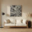 Art mural abstrait gris 58-1933595603