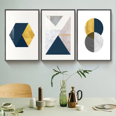 " Geometric " 3 - Pieces