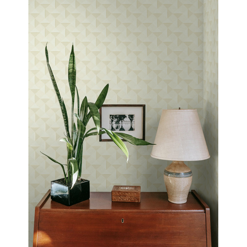 Papier peint Seabrook Designs, Crème