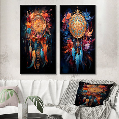 Dreams Sentinel - Ensemble de salon mural Dream Catcher