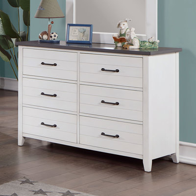 Commode double à 6 tiroirs Kaid