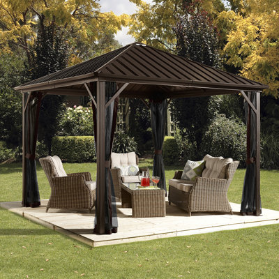 Sojag Dakota Gazebo 3m x 3.7m