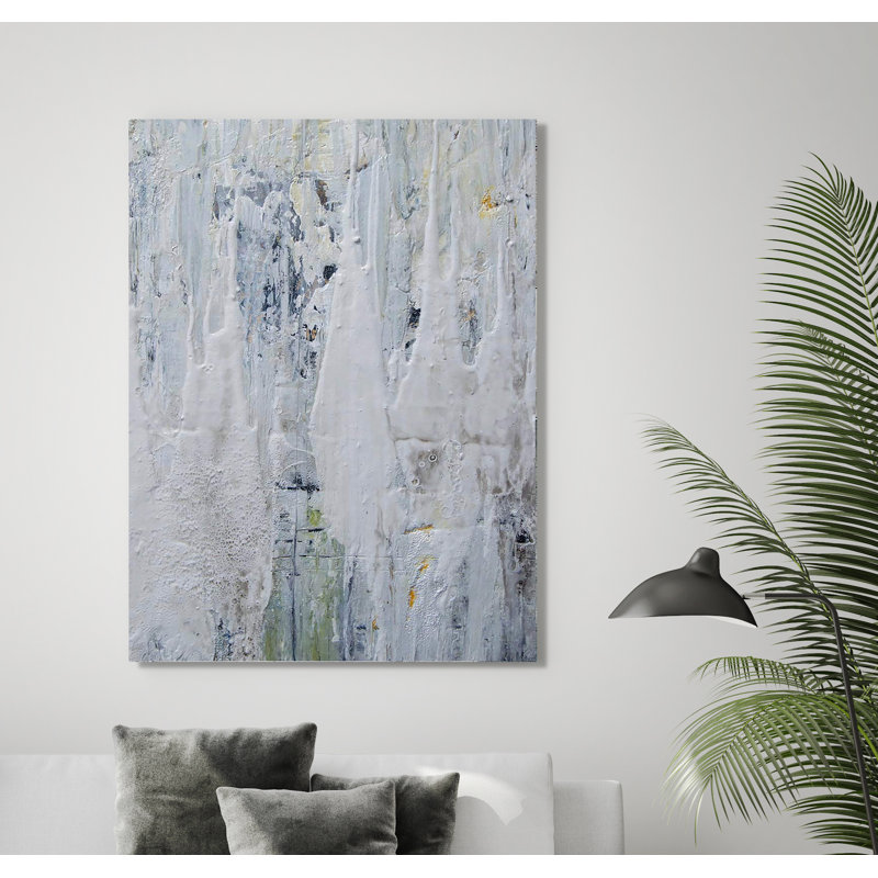 Abstract Print by John Beard, 48" H x 36" W x 1.5" D, Unframed