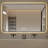 black frame wall mirror with rounded corners vanity mirror bathroom mirror with lights