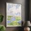 «Low Country River Vista II», reproduction encadrée - bois massif-1555731571