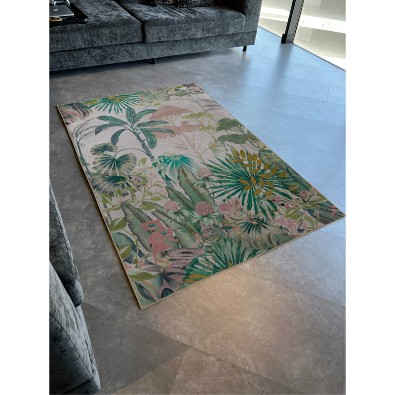 Tapis rectangulaire Didmarton, Rectangle 5 pi 2 po x 7 pi 7 po