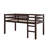 Twin Loft Bed With Guardrails And Ladder-721587287