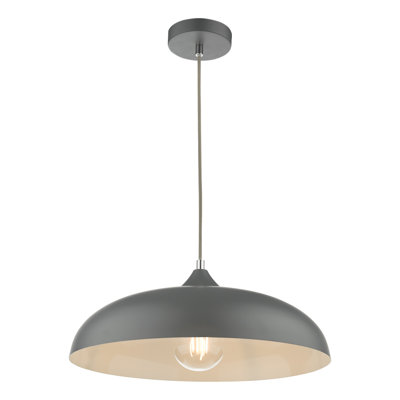 Yorkville 1 - Light Graphite Single Pendant