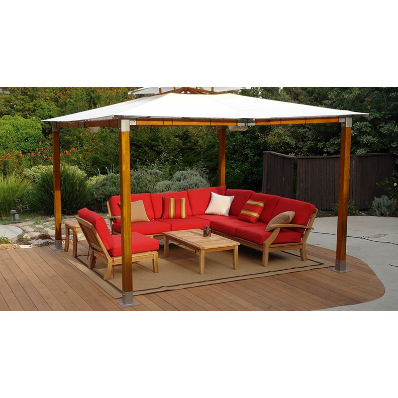SamuraiSect 7 - Person Patio Conversation Set with Cushions