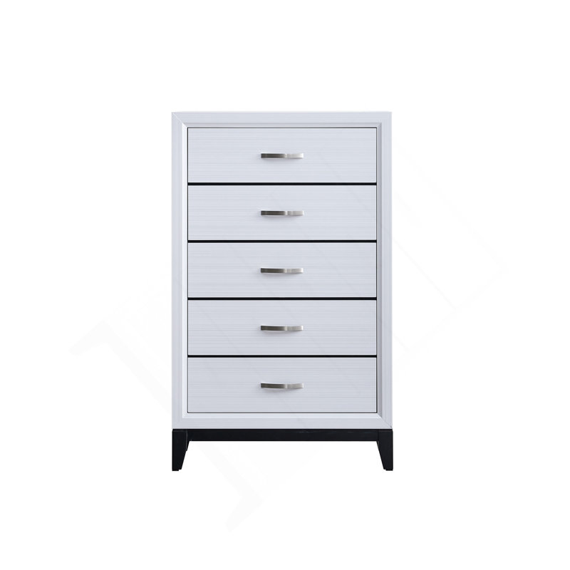 Commode Glasgow G04390-CH, blanche, Blanc