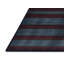 Tapis noir à rayures horizontales lavable à la machine-271364217